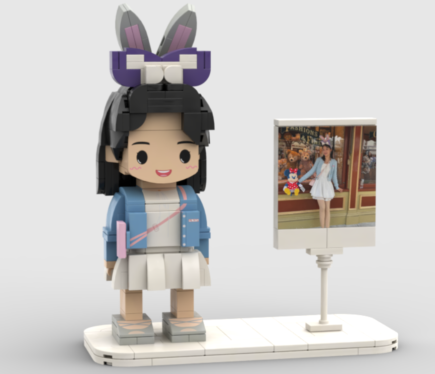 Custom Personalized Brick Figure – Mini-Me Building Block Doll