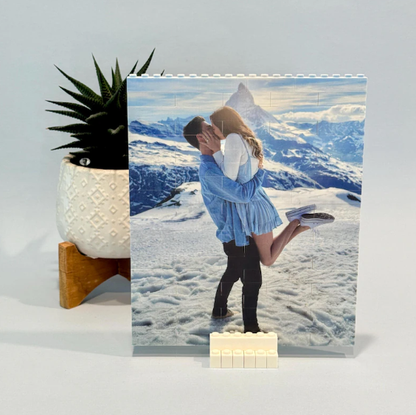 Custom Photo Brick Puzzle | Personalized Building Block Gift