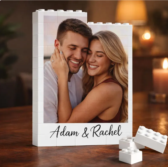 Custom Photo Brick Puzzle | Personalized Building Block Gift
