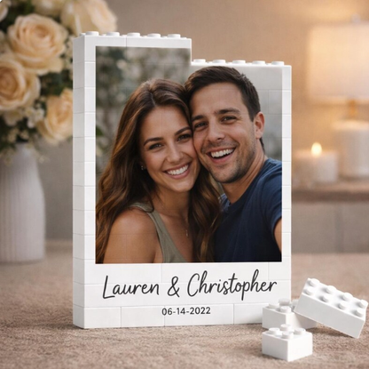 Custom Photo Brick Puzzle | Personalized Building Block Gift