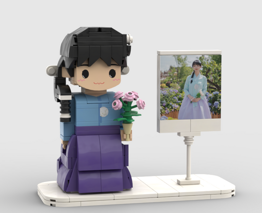 Custom Personalized Brick Figure – Mini-Me Building Block Doll