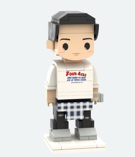 Custom Personalized Brick Figure – Mini-Me Building Block Doll