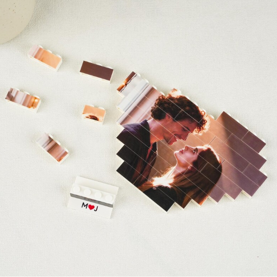 Custom Photo Brick Puzzle | Personalized Building Block Gift