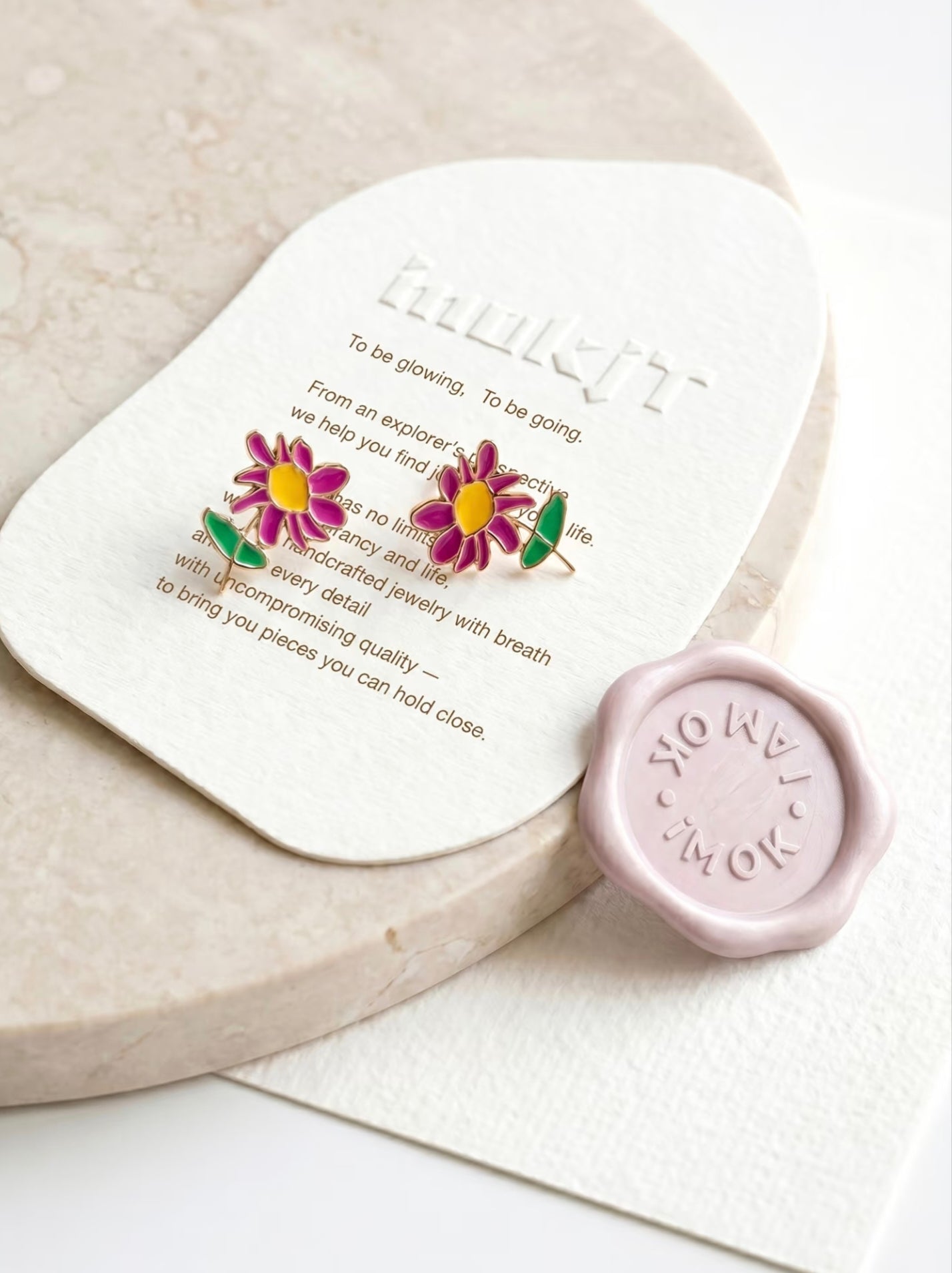 Personalized Kids Drawing Earring