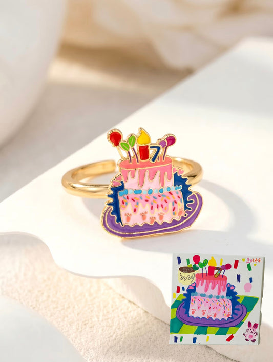 Personalized Kids Drawing Ring